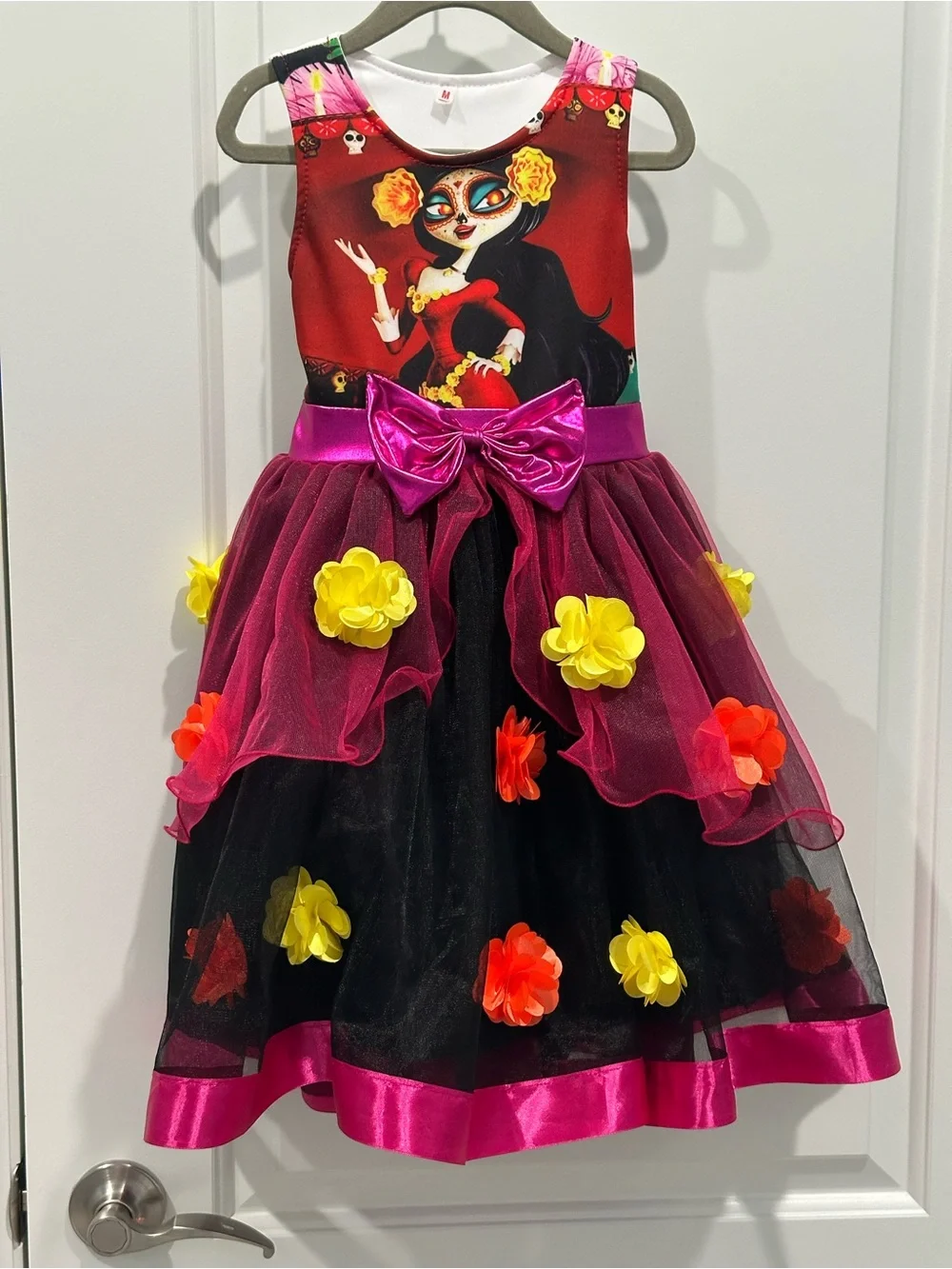 Dia de Muertos Day Of The Dead Costume Size M Disney Pixar Coco  Mama Imelda